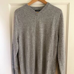 Naadam Grey Cashmere Sweater